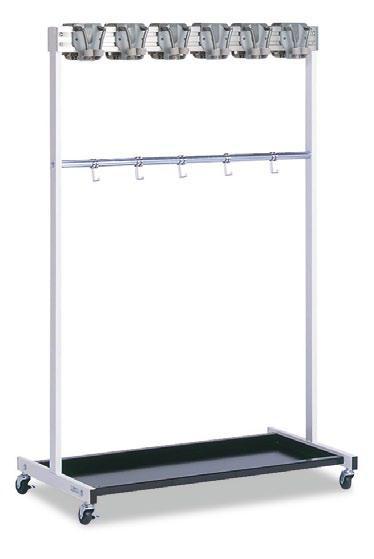 エスコ ESCO 【個人宅不可】 930x505x1383mm モップハンガー（12本掛） EA928AB-97 [2-5922073]｜ＤＡＩＳＨＩＮ工具箱　店