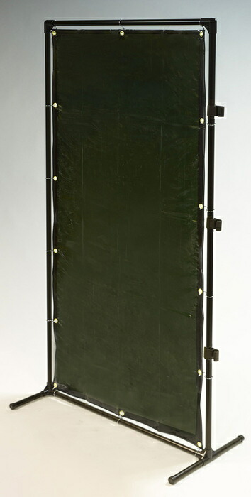 エスコ ESCO 【個人宅不可】 1000x2000mm 溶接作業フェンスセット（緑色） EA334BK-20G [2-1145630]
