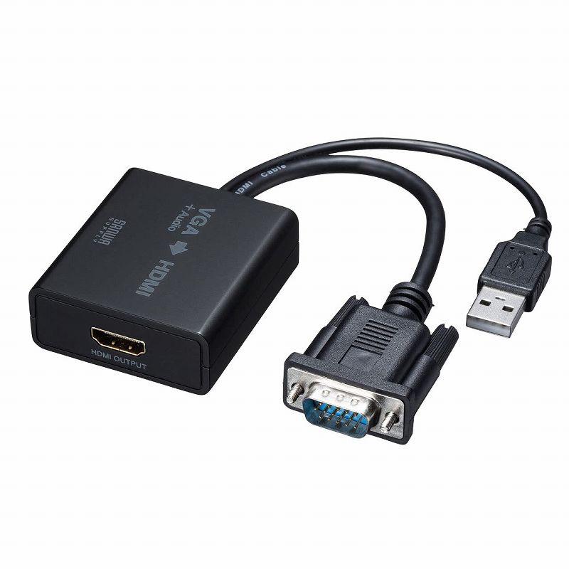 エスコ ESCO 【個人宅不可】 ［VGA-HDMI］ 変換コンバーター EA940P-90 [2-1811054]