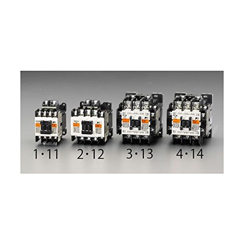エスコ ESCO 【個人宅不可】 100V/200V・7.5 kw 電磁接触器（標準形） EA940NB-4 [2-5985153]｜ＤＡＩＳＨＩＮ工具箱　店