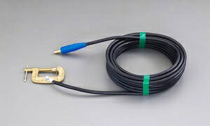 エスコ ESCO 【個人宅不可】 300A/15m 溶接機アースセット EA315AH-115 [2-5771374]｜ＤＡＩＳＨＩＮ工具箱　店