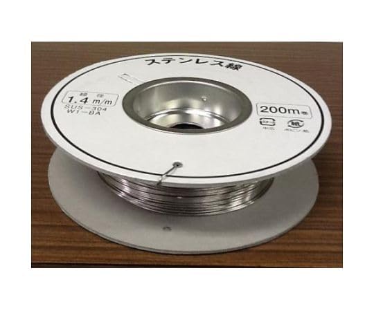 エスコ ESCO 【個人宅不可】 1.4mmx200m ステンレス線 EA951AH-214A [2-1237342]｜ＤＡＩＳＨＩＮ工具箱　店 9,931円