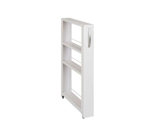 エスコ ESCO 【個人宅不可】 106x 854mm/3段 すき間ワゴン（スチール製） EA954HC-11 [2-1298381] 8,551円