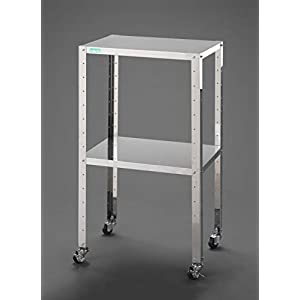 エスコ ESCO 【個人宅不可】 460x310x809mm /2段 ワゴン（ステンレス製） EA956MV-11A [2-1283011]