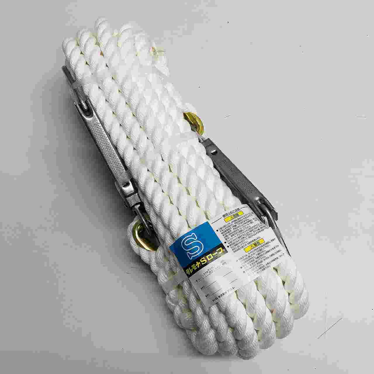 エスコ ESCO 【個人宅不可】 16mmx20m 荷揚げ用ロープ（クレモナ・フック付） EA981MA-20 [2-1730829]