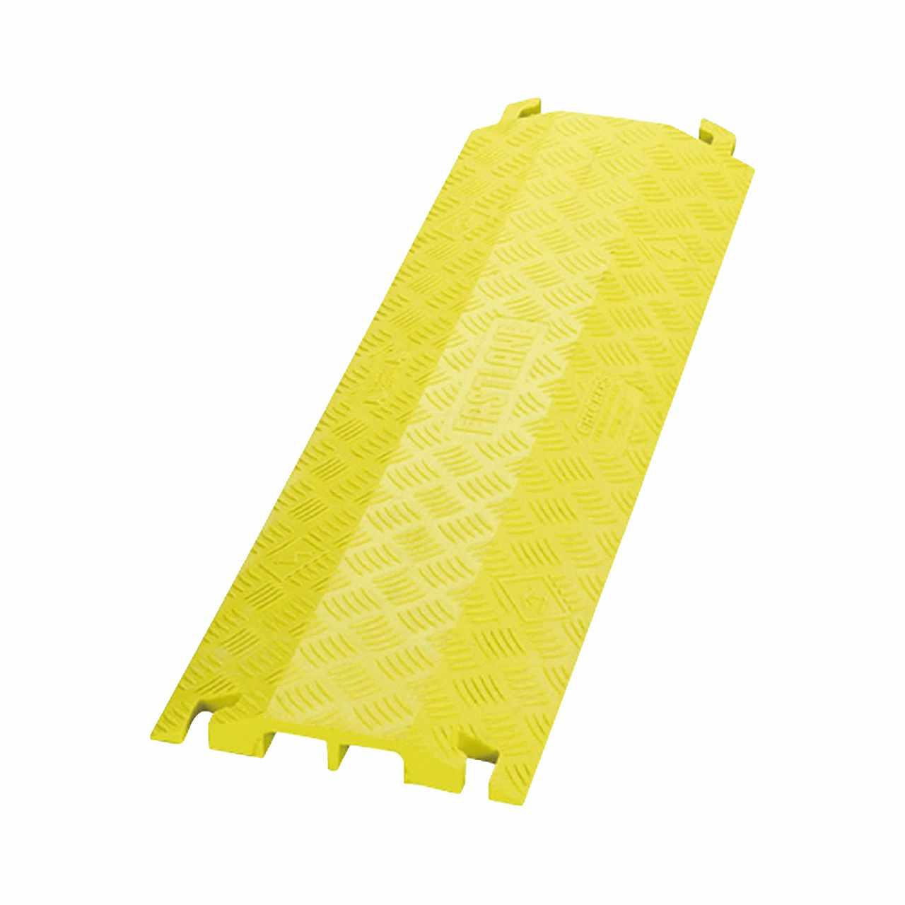 エスコ ESCO 【個人宅不可】 914x273x38.1mm ケーブルプロテクター（2溝/イエロー） EA983PF-7 [2-1136393]