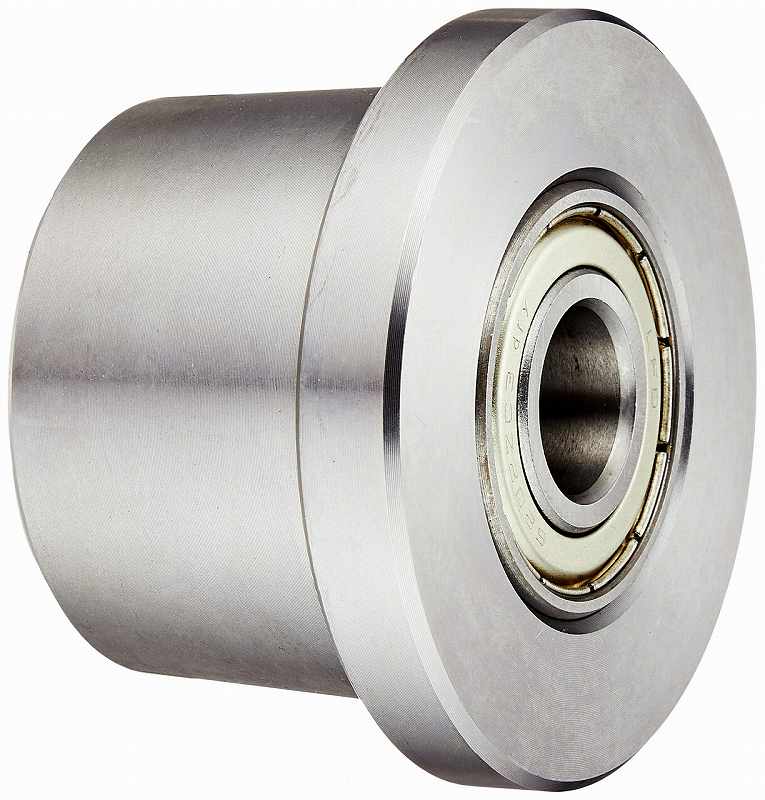 エスコ ESCO 【個人宅不可】 50x 30mm 車輪（Bベアリング・スティール製・レール用） EA986SF-50 [2-0791947]