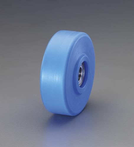 エスコ ESCO 【個人宅不可】 100x34mm 車輪（ステンレス製ベアリング付・MCナイロン製） EA986WC-100 [2-5447507]｜ＤＡＩＳＨＩＮ工具箱　店