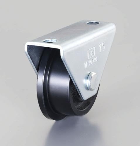 エスコ ESCO 【個人宅不可】 100mm/1200kg 戸車（レール用・重量用） EA986VD-100 [2-5572551]
