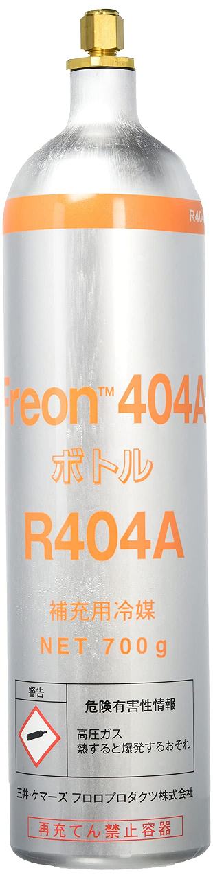 エスコ ESCO 【個人宅不可】 ［R404A］ 700g サービス缶（1本） EA994P-1A [2-1445907]