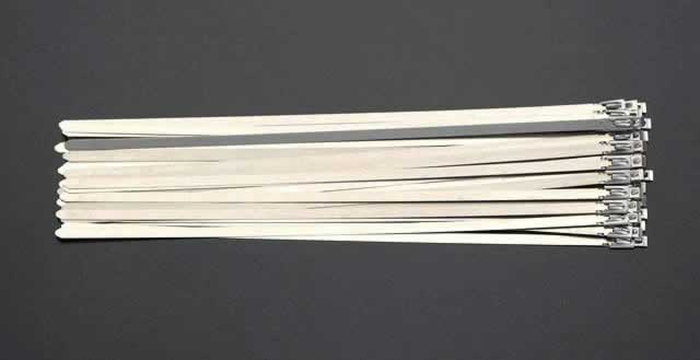 エスコ ESCO 【個人宅不可】 4.6x200mm 結束バンド（SUS304/100本） EA463FM-11 [2-0786622]｜ＤＡＩＳＨＩＮ工具箱　店