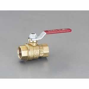 エスコ ESCO 【個人宅不可】 NPT 1・1／4&rdquo; ボールバルブ（真鍮製） EA470AL-12 [2-5554649]｜ＤＡＩＳＨＩＮ工具箱　店