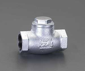 エスコ ESCO 【個人宅不可】 1・1／4”リフトチャッキバルブ（ダクタイル鋳鉄製） EA465AF-12 [2-5611892]