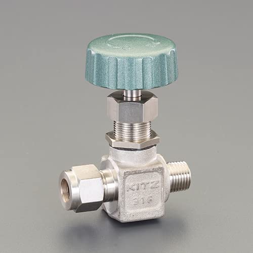 エスコ ESCO 【個人宅不可】 1/4”ｘR1/4” ニードルバルブ（ステンレス製） EA470CN-501 [2-1564639]