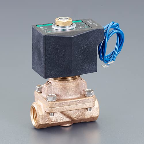 エスコ ESCO 【個人宅不可】 AC100V・Rc3/4&rdquo; 2方向電磁弁（パイロットキック式） EA153HC-7 [2-1511664]｜ＤＡＩＳＨＩＮ工具箱　店