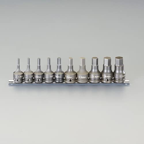 エスコ ESCO 【個人宅不可】 1/2&rdquo;DR ［INHEX］インパクトソケットセット（10個組） EA164DF-200 [2-1598269]｜ＤＡＩＳＨＩＮ工具箱　店