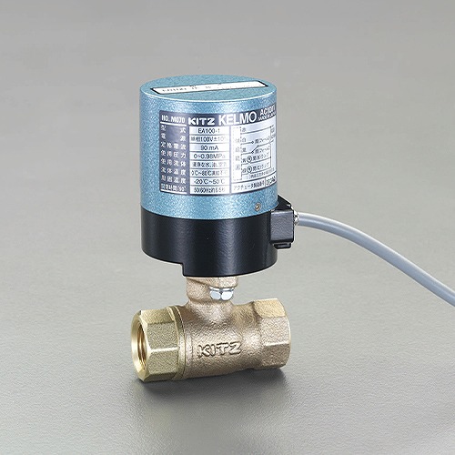 エスコ ESCO 【個人宅不可】 Rc 2&rdquo; 電動式ボールバルブ（AC100V） EA470BG-20 [2-1559154]｜ＤＡＩＳＨＩＮ工具箱　店