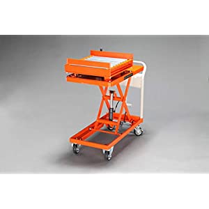 エスコ ESCO 【個人宅不可】 590x 620mm/400kg テーブルリフト（ターンテーブル付） EA520XB-22A [2-1266847]｜ＤＡＩＳＨＩＮ工具箱　店