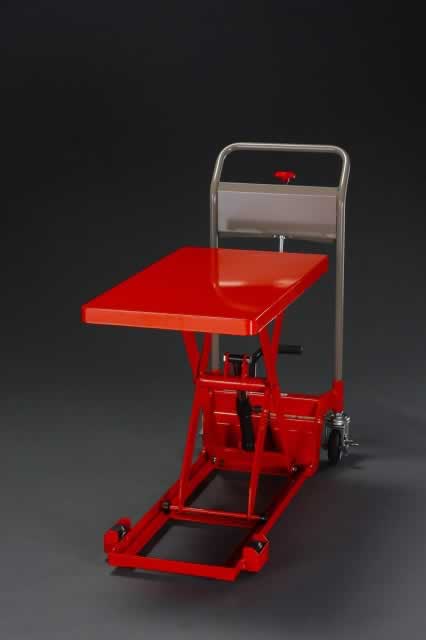 エスコ ESCO 【個人宅不可】 600x 900mm/400kg テーブルリフト（低床式） EA520XA-43A [2-5227062] 82,237円