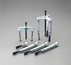 エスコ ESCO 【個人宅不可】 120-130mm プーラーセット（超薄爪） EA500JC [2-5770155]