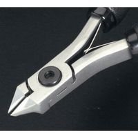 エスコ ESCO 【個人宅不可】 120mm 精密用ニッパー（フラッシュ/ESD） EA535TD-12 [2-0225145]｜ＤＡＩＳＨＩＮ工具箱　店