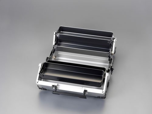 エスコ ESCO 【個人宅不可】 440x233x230mm 両開き工具箱 EA504AD-1A [2-5106213]｜ＤＡＩＳＨＩＮ工具箱　店