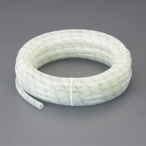 エスコ ESCO 【個人宅不可】 9/15.0mm x10m 食品用ホース（糸入り） EA124DJ-19A [2-1704165]