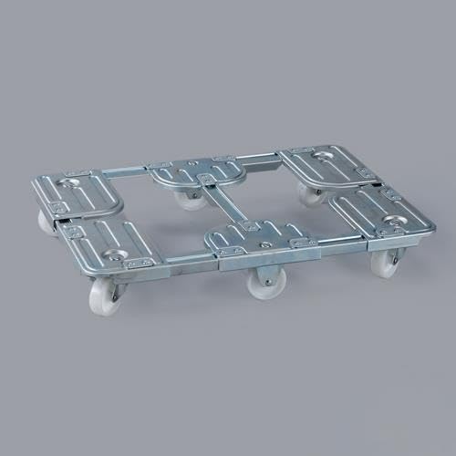 エスコ ESCO 【個人宅不可】 730x1050-830x1150mm/500kg ドーリー（ブレーキ付） EA520AR-42 [2-1817438]