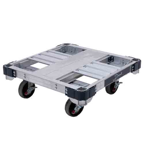 エスコ ESCO 【個人宅不可】 750x740mm/0.8ton ドーリー（アルミ製） EA520AD-24 [2-0184565]