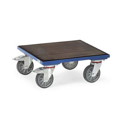エスコ ESCO 【個人宅不可】 600x600mm/ 400kg ドーリー（木製/ゴム張） EA520AD-17 [2-1426173]