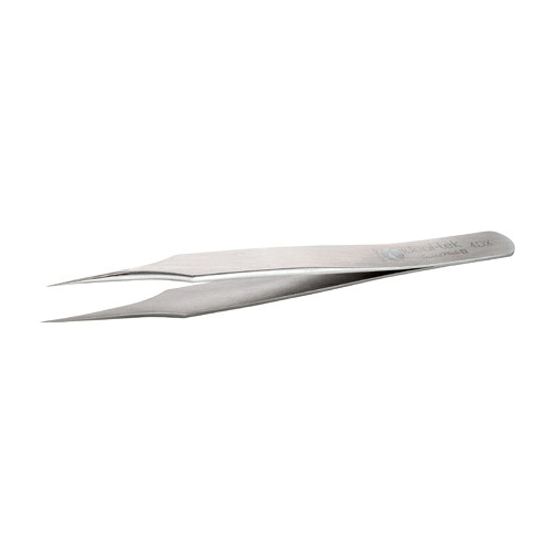 エスコ ESCO 【個人宅不可】 0.06x110mm/ 4 超精密ピンセット（ステンレス製） EA595HB-101 [2-1837429]