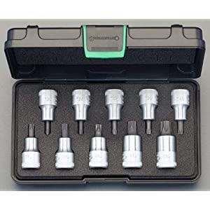 エスコ ESCO 【個人宅不可】 1/2”DR/T20-T60 ［Torx］ビットソケット EA617ZT-1 [2-1349601]