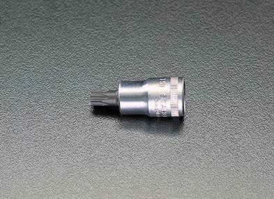 エスコ ESCO 【個人宅不可】 1/2”DRxT55 ［Bore Torx］ビットソケット EA617DV-55 [2-0740389]