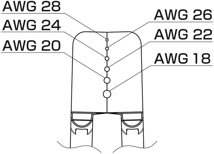 【キャンセル不可】白光 ハッコー ベント型ブレード 18-28AWG G4-1602 [7-054891]