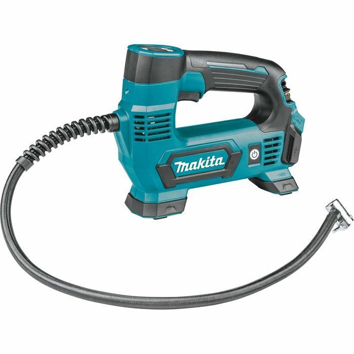 マキタ充電式空気入れ　MP100D フルセット 社外バッテリー1個付き マキタ MP100DZ 充電式空気入れ 10.8V(本体のみ) ソフトケース