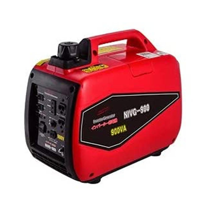 楽天市場】ナカトミ EDG-900 インバーター発電機 : GIGA.〜kakaku