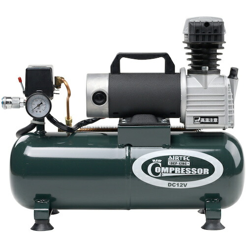 ナカトミ 【個人宅不可】 12V・DCエアーコンプレッサー 8L 直流12V DCP-12BC [10-740076]