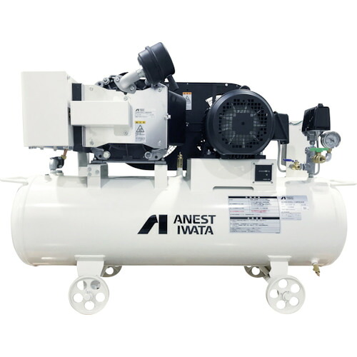 アネスト岩田 【個人宅不可】 オイルフリースクロールコンプレッサ SLHシリーズ 50Hz モーター出力2.2kW SLH22EFS3-205 [19-128455] 238,766円