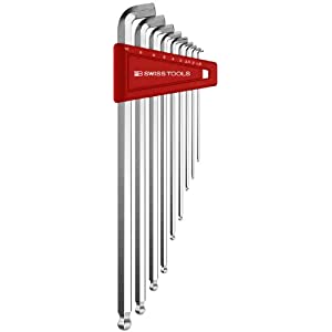 PB SWISSTOOLS 2212LH-10 ショートヘッド六角棒レンチセット（パックナシ） 2212LH-10 [25-203680]｜ＤＡＩＳＨＩＮ工具箱　店