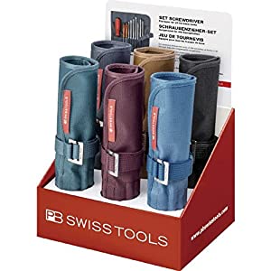 PB SWISSTOOLS 差替式ドライバーセット6色ディスプレイ 8218POS [25-256518]