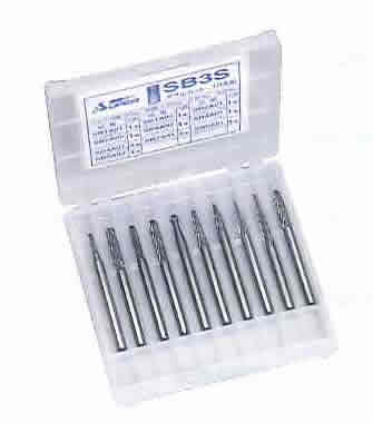 スーパーツール 超硬バー 10本組セット SB6S1 [27-219914]｜ＤＡＩＳＨＩＮ工具箱　店