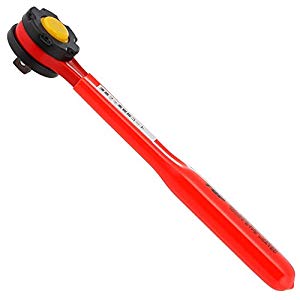 トップ工業 TOP 絶縁ラチェットハンドル（差込角9.5mm） RH-3ZR [28-340207]