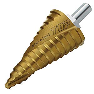 トップ工業 TOP 丸軸シャンクスパイラルステップドリル ESD-638SG [28-581600]