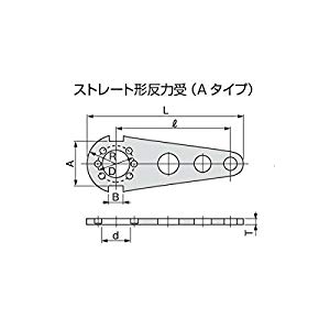トネ TONE 増力器用反力受 50PXH [30-010312]