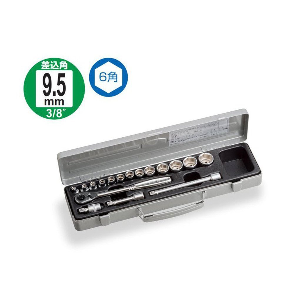 トネ TONE ソケットレンチセット 1570MS [30-090109]｜ＤＡＩＳＨＩＮ工具箱　店