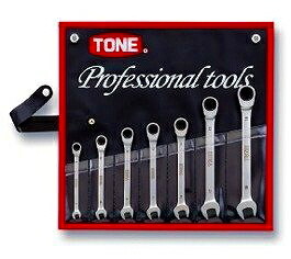 トネ TONE ラチェットメガネレンチセット ビニールケース付 RM700 [30-205817] 10,229円