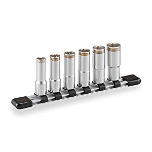 トネ TONE ナットキャッチディープソケットセット（6角・ホルダー付） HSCL306 [30-282252]