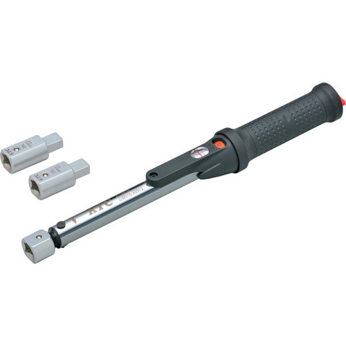 京都機械工具 KTC 差込角9×12mm ヘッド交換式トルクレンチセット トルク調整範囲2～10N・m 全長303mm TGW010103 [34-773070]