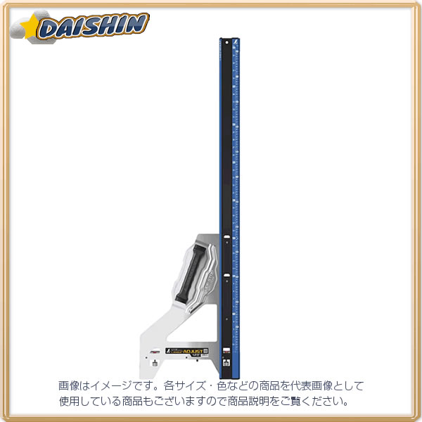 シンワ測定 【別途送料】丸ノコガイド定規 エルアングル Plus アジャスト 1.2m併用目盛 No.73183 [53-731837]