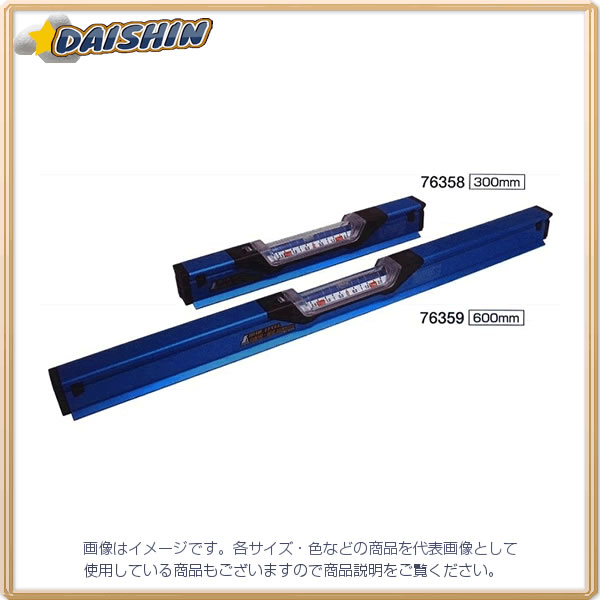 シンワ測定 ブルーレベル 勾配用一管式 600mm No.76359 [53-76359]